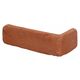 Ecke LOFT RED: Karton = 16 Ecken a 6.3cm Höhe