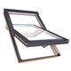 Optilight Energy| Pine roof window with triple glazing